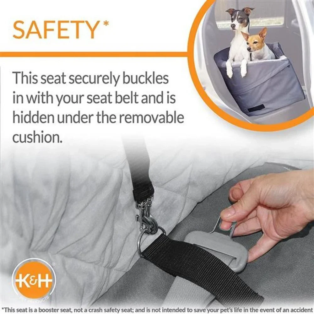 K&H Pet Products Bucket Booster Pet Seat - Elevated Pet Booster Seat
